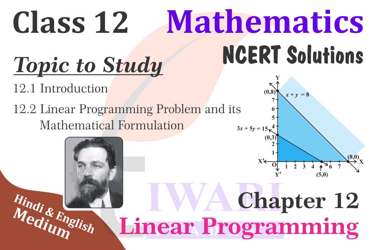 Class 12 Mathematics Chapter 12 Solutions