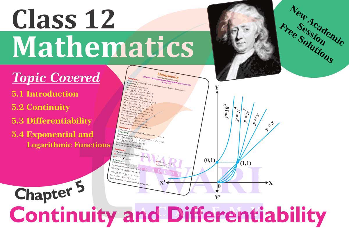 Class 12 Maths Chapter 5 Solutions