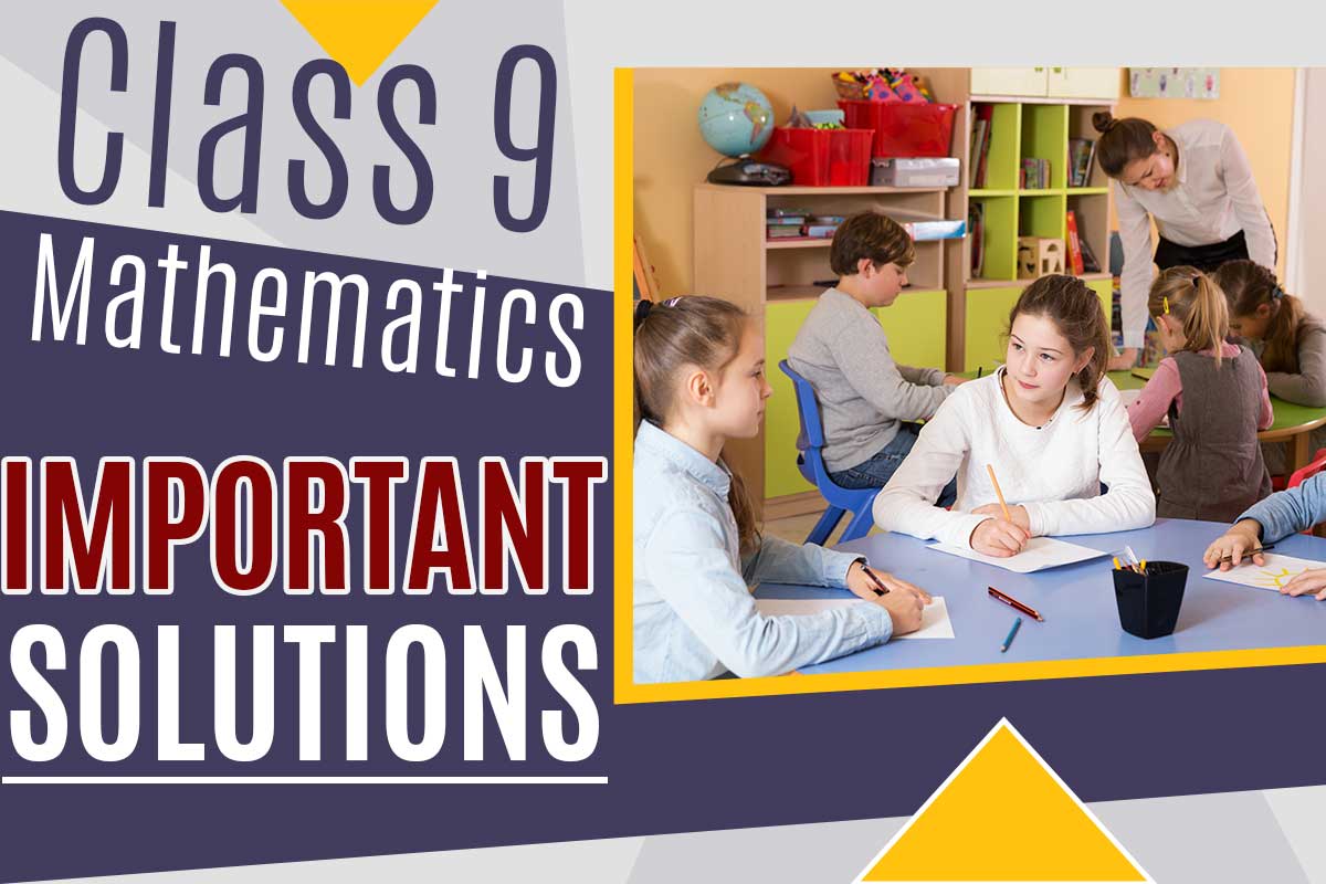 Class 9 Maths Important Questions for Exams